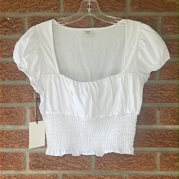 Sunday Best Tops - Aritzia SUNDAY BEST Luma Top